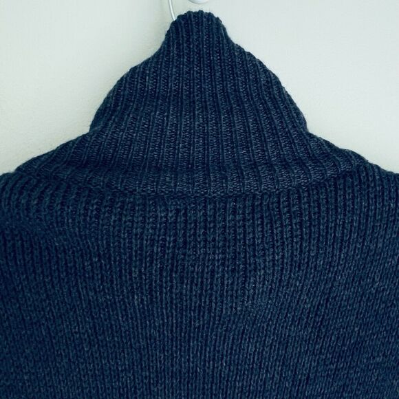 McCulley's Pure Merino Wool Vest No Size Tag (XL or XXL?) Navy Full Zip Scotland - Picture 5 of 11